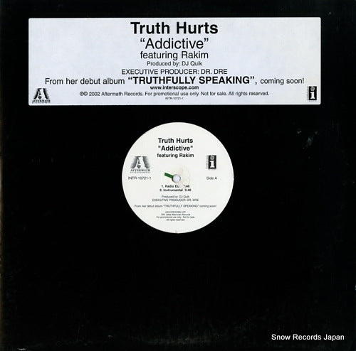 HURTS, TRUTH addictive INTR-10721-1
