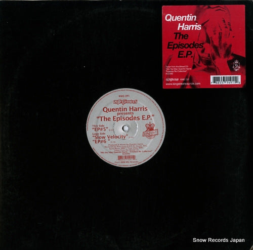 HARRIS, QUENTIN the episodes e.p. KNG291