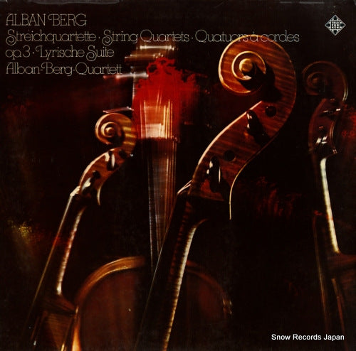 BERG, ALBAN, QUARTETT, WIEN streichquartett op.3/lyrische suite fur streichquartett 6.41301
