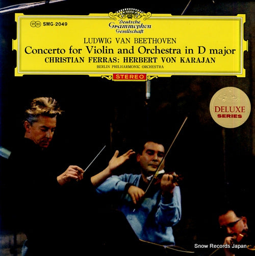 FERRAS, CHRISTIAN beethoven; violin concerto in d major SMG-2049