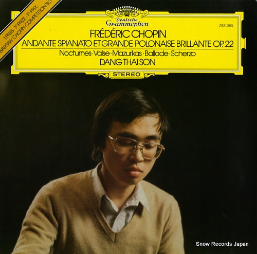 THAI SON, DANG chopin; andante spianato et grande polonaise brillante 2531359