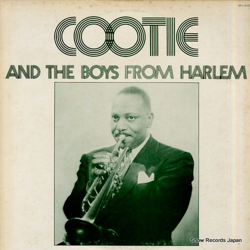 WILLIAMS, COOTIE cootie and the boys from harlem 15PJ-9(M)