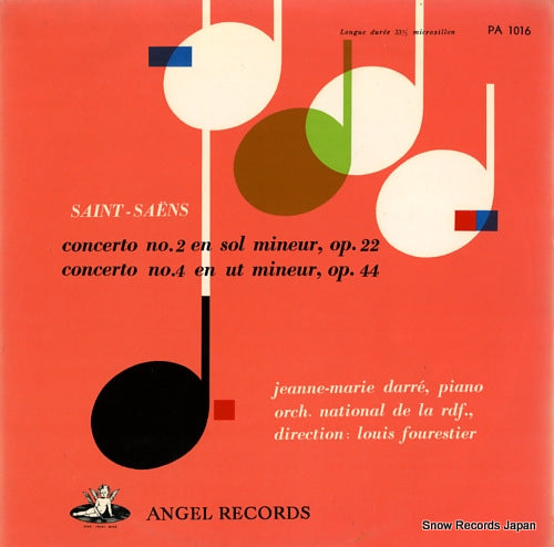 DARRE, JEANNE-MARIE saint-saens; concerto no.2/no.4 PA1016