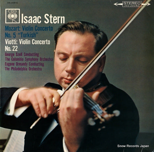STERN, ISAAC mozart; violin concerto no.5 "turkish" OS-498-C
