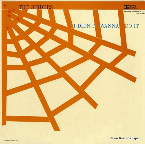 SPIDERS, THE i didn't wanna do it LAX303(M)