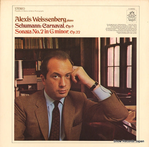 WEISSENBERG, ALEXIS schumann; carnaval op.9/sonata no.2 S-36552
