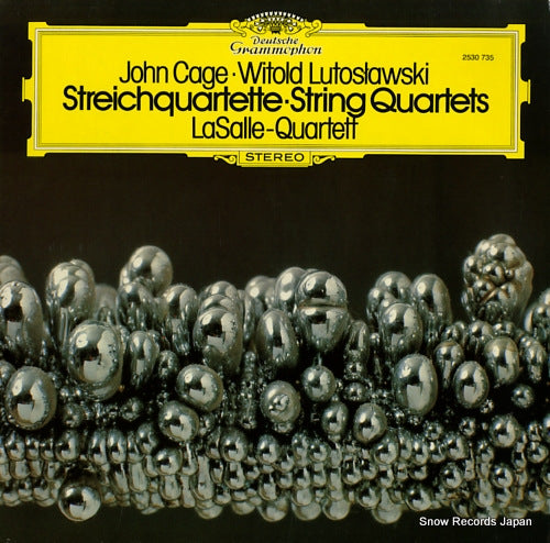 LASALLE-QUARTETT john cage; streichquartette 2530735