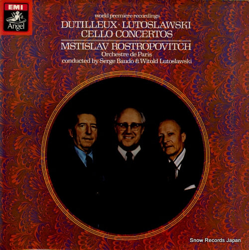 ROSTROPOVITCH, MSTISLAV dutilleux / lutoslawski; cello concertos ASD3145