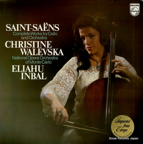 WALEVSKA, CHRISTINE saint-saens; complete works for cello and orchestra 6500459
