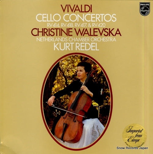 WALEVSKA, CHRISTINE vivaldi; cello concertos rv414, 418, 417 & 420 9500144