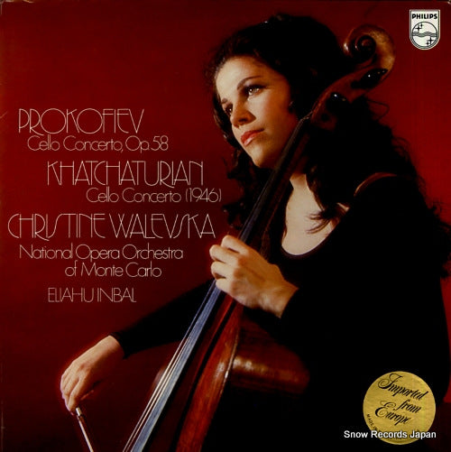 WALEVSKA, CHRISTINE prokofiev; cello concerto, op.58 6500518