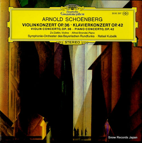 KUBELIK, RAFAEL schonberg; violin concerto / piano concerto 2530257