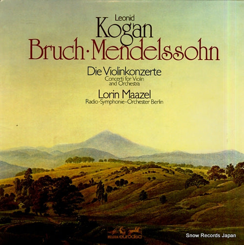 KOGAN, LEONID bruch / mendelssohn; die violinkonzerte 88466MK