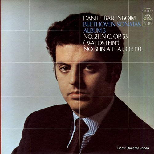 BARENBOIM, DANIEL beethoven; sonatas album 3 S-36581