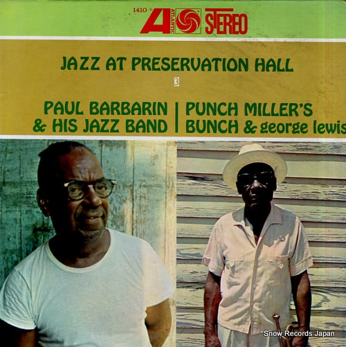 BARBARIN, PAUL jazz at preservation hall 3 SD1410
