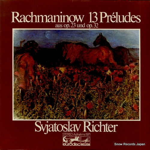 RICHTER, SVIATOSLAV rachmaninow; 13 preludes aus op.23 und op.32 85744MK