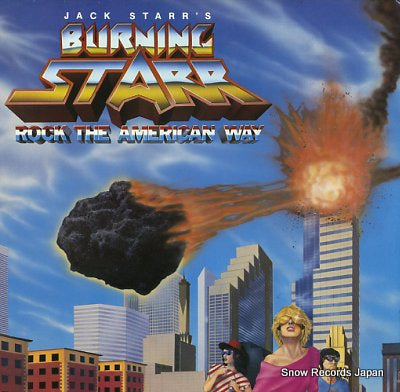 BURNING STARR, JACK STARR'S rock the american way PB6048