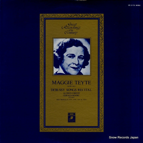 TEYTE, MAGGIE debussy songs recital GR-2170