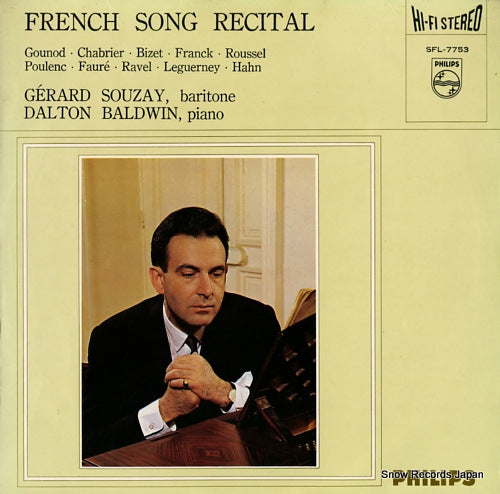 SOUZAY, GERARD french song recital SFL-7753