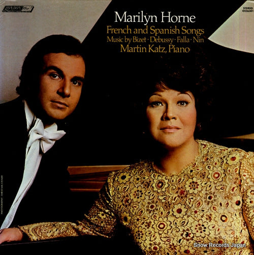 HORNE, MARILYN french and spanish songs OS26301