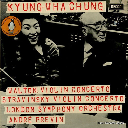 CHUNG, KYUNG-WHA walton / stravinsky; violin concerto SXL6601