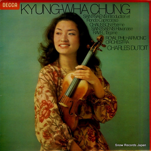 CHUNG, KYUNG-WHA saint-saens; introduction et rondo capriccioso SXL6851