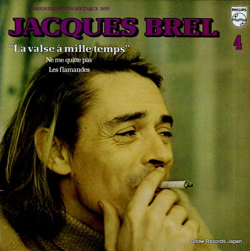 BREL, JACQUES 4 / la valse a mille temps 6325205