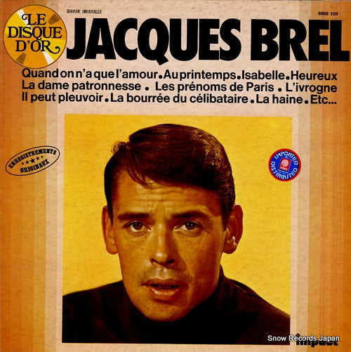 BREL, JACQUES jacques brel 6886109