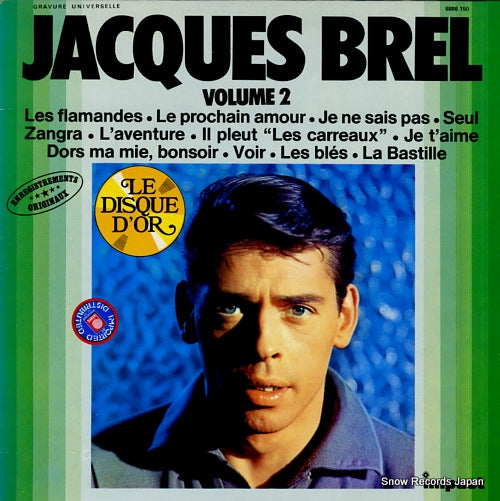 BREL, JACQUES jacques brel volume 2 6886150