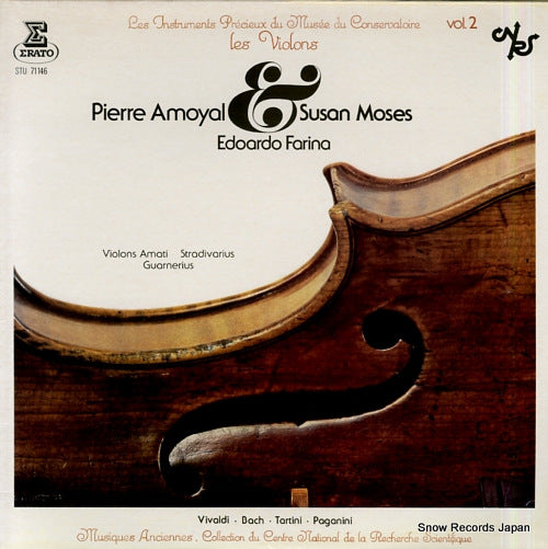 AMOYAL, PIERRE les instruments precieux du musee du conservatoire vol.2 STU71146