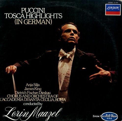 MAAZEL, LORIN puccini; tosca IL-1005