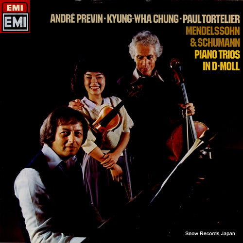 PREVIN, ANDRE mendelssohn & schumann; piano trios in d-moll 1C065-03667