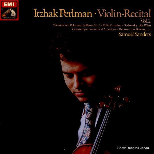PERLMAN, ITZHAK violin-recital vol.2 1C065-03645