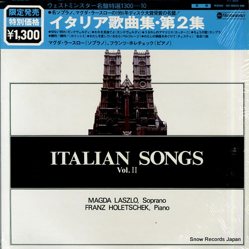 LASZLO, MAGDA italian songs vol.2 OC-8023-AW
