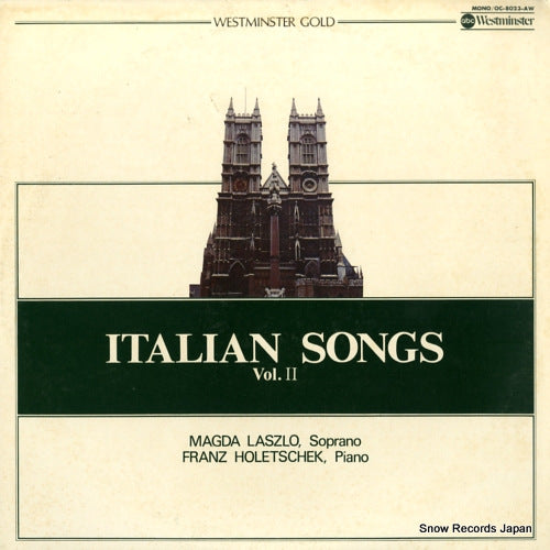 LASZLO, MAGDA italian songs vol.2 OC-8023-AW