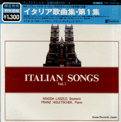 LASZLO, MAGDA italian songs vol.1 OC-8022-AW