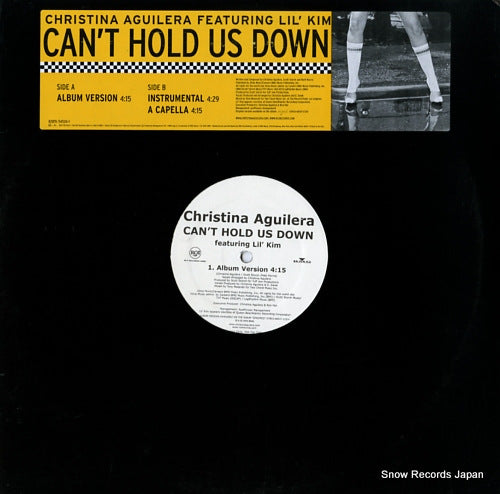 AGUILERA, CHRISTINA can't hold us down 8287654526-1