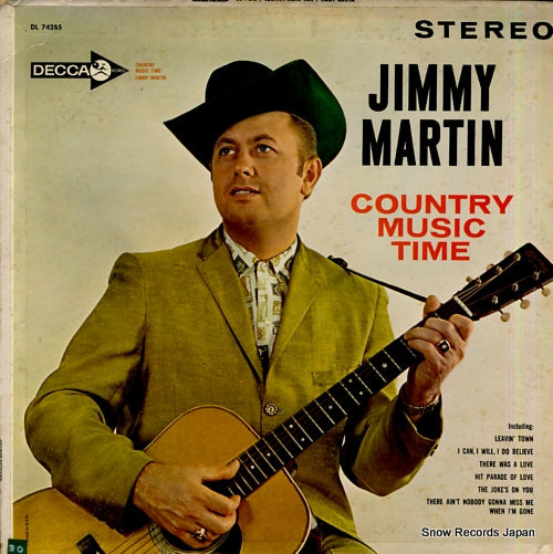 MARTIN, JIMMY country music time DL74285