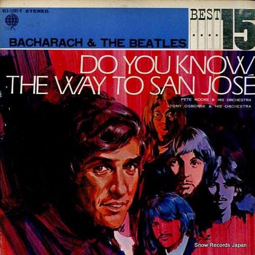 MOORE, PETE / TONY OSBORN bacharach & the beatles best 15 ULS-1507-V