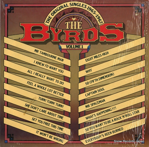 BYRDS, THE the original singles 1965-1967 volume 1 FC37335