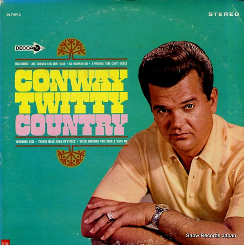 TWITTY, CONWAY conway twitty country DL74913