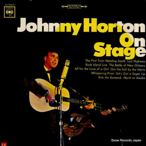 HORTON, JOHNNY on stage YS-958-C