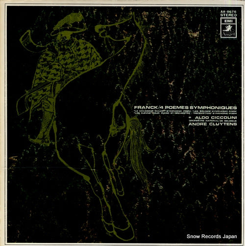 CLUYTENS, ANDRE franck; 4 poemes symphoniques AA-8676