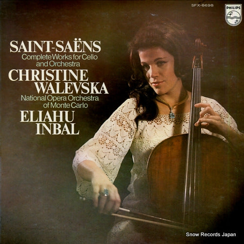 WALEVSKA, CHRISTINE saint-saens; complete works for cello and orchestra SFX-8698