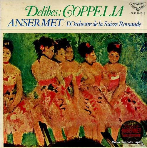 ANSERMET, ERNEST delibes; coppelia SLC1915-6