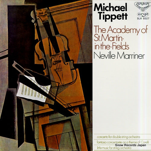 MARRINER, NEVILLE tippett; concerto for double string orchestra SLA-6027
