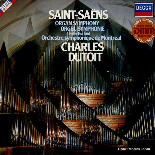 DUTOIT, CHARLES saint-saens; organ symphony 6.42847