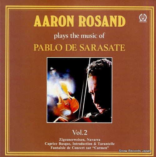 ROSAND, AARON plays the music of pablo de sarasate vol.2 H-6025V