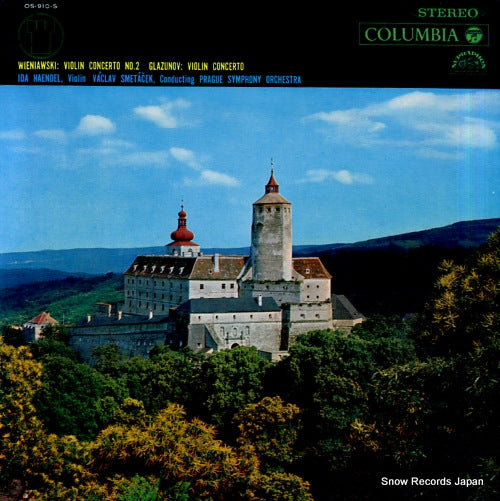 HAENDEL, IDA wieniawski / glazunov; violin concerto OS-910-S