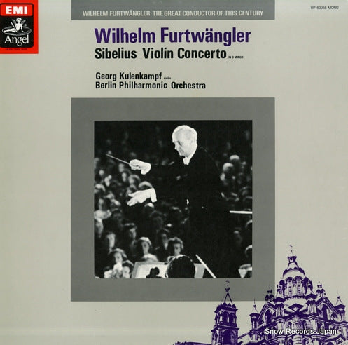 FURTWANGLER, WILHELM sibelius; violin concert WF-60058